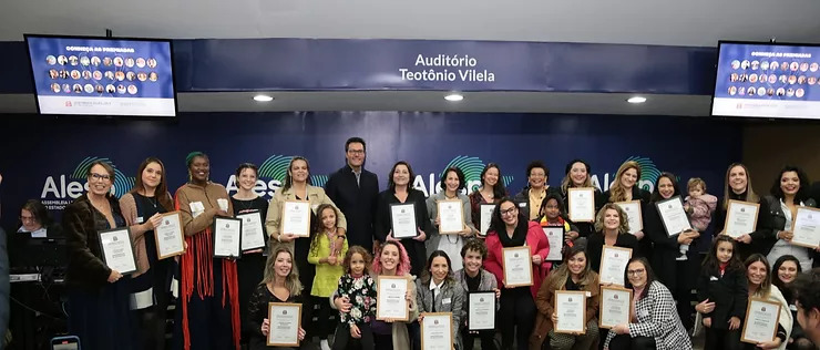 Premiação na Alesp